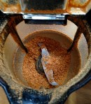 Grinding Red Pepper
